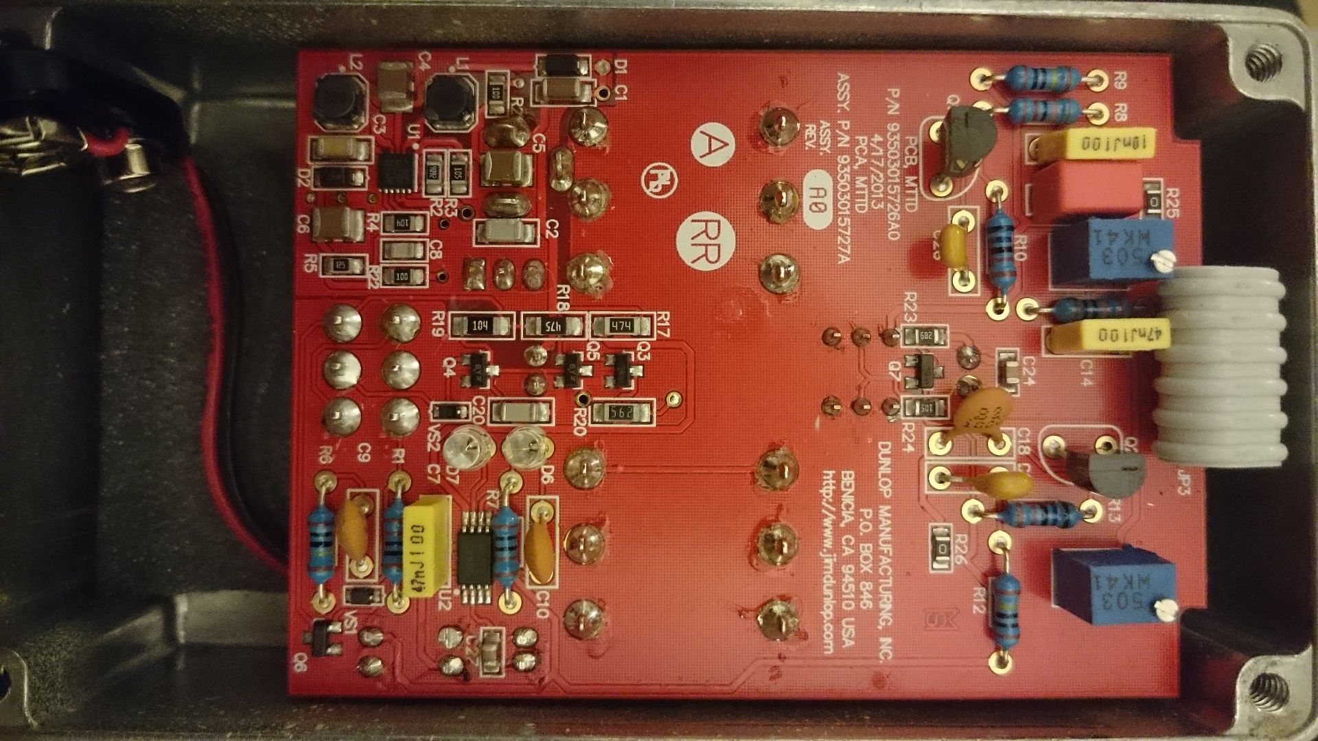 MXR FET Driver IS different to Joe Bonamassa Signature FET MXR FET Driver IS different to Joe Bonamassa Signature FET